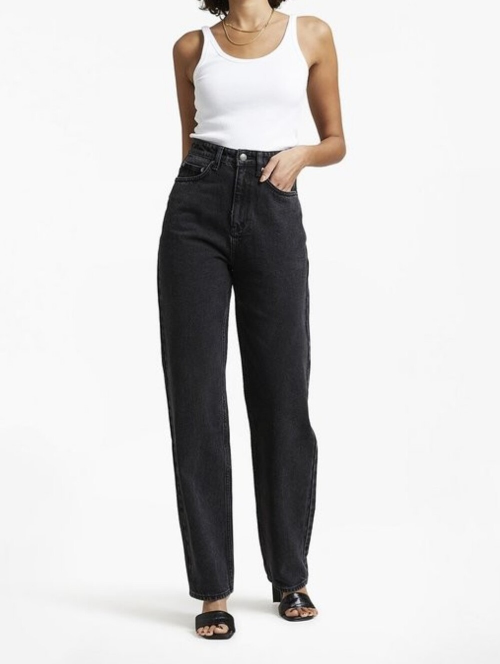 Ksubi Playback Noir Women's High Rise Black Jeans